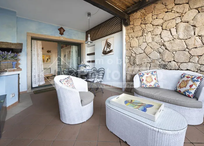26 Baia Del Faro - Trilocale Con Patio E Giardino Vista Mare Palau