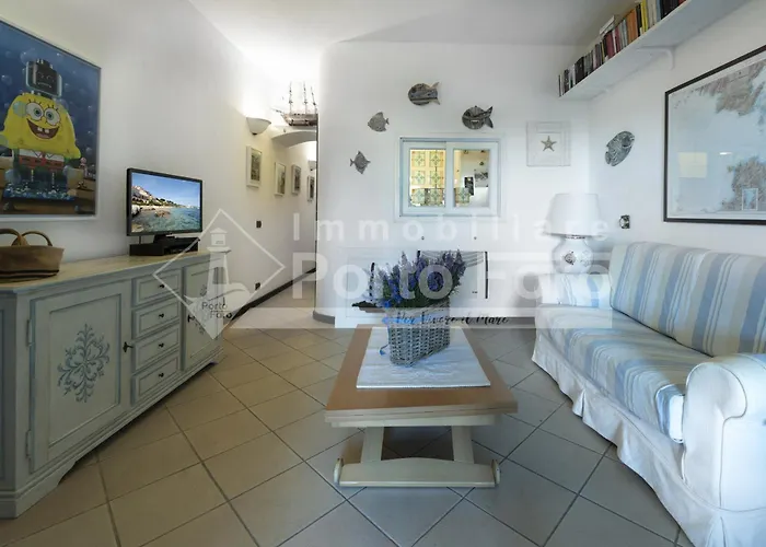 26 Baia Del Faro - Trilocale Con Patio E Giardino Vista Mare Apartamento Palau